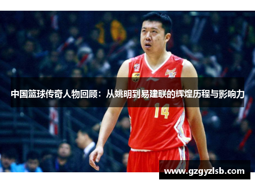 中国篮球传奇人物回顾：从姚明到易建联的辉煌历程与影响力
